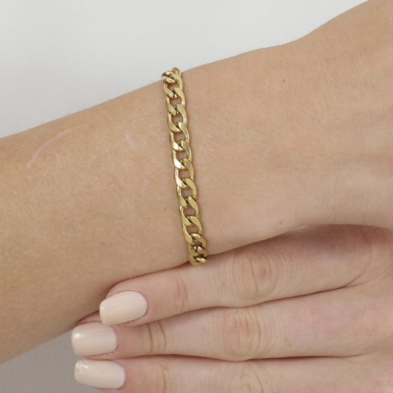 Pulseira Elo Grumet em Aço