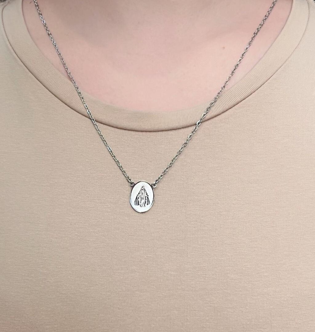 Escapulário NS em Aço