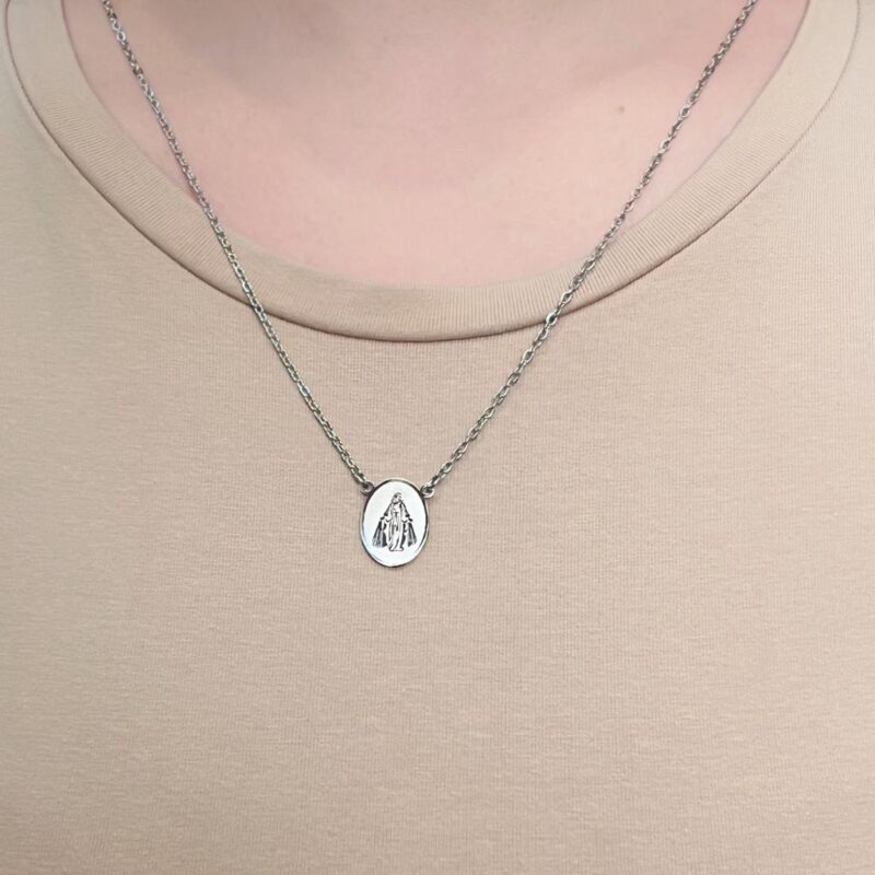 Escapulário NS em Aço