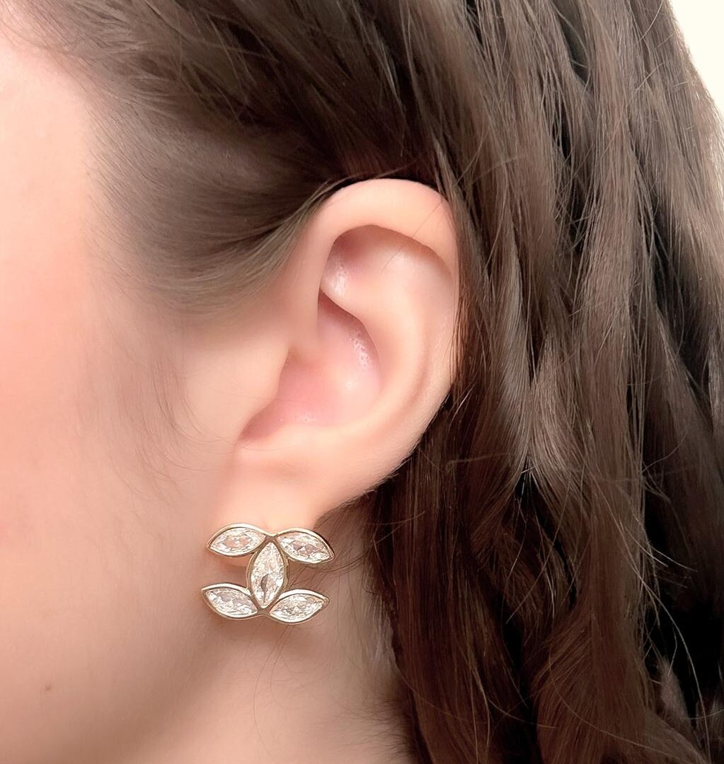 Brinco X Banhado em Ouro 18k