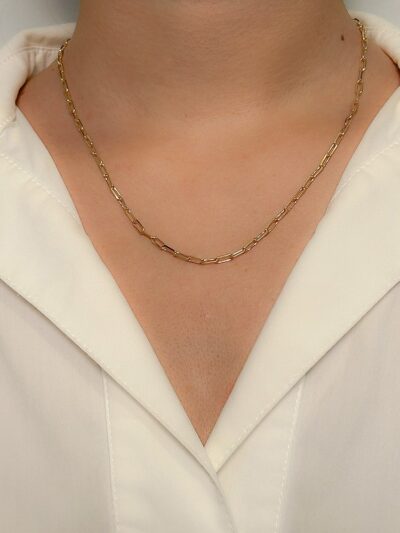 Colar Cartier Banhado em Ouro 18k