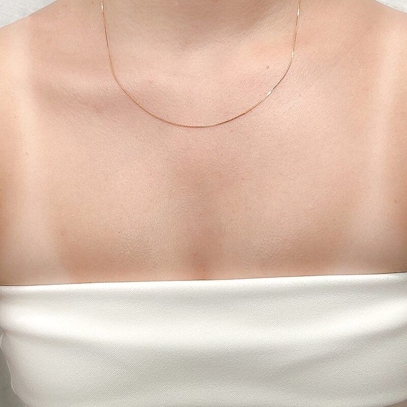 Colar Veneziana Banhado em Ouro 18K