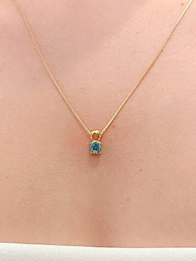 Colar Menino Cravejado Banhado em Ouro 18K