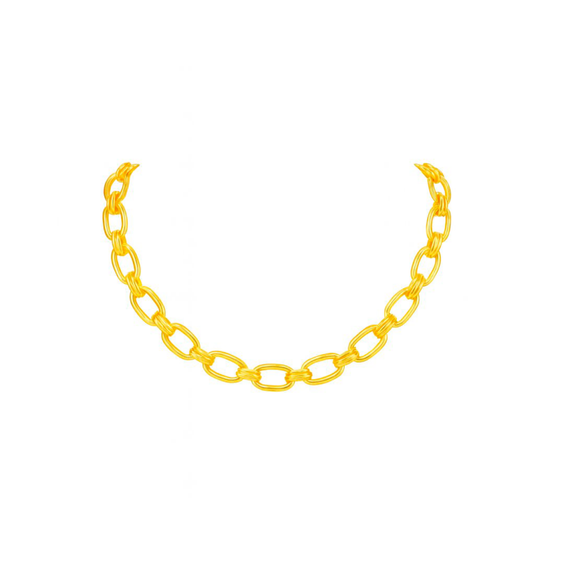Choker Elo Cartier Banhado em Ouro 18k