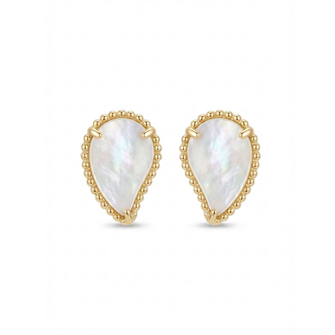 Brinco Gota Banhado em Ouro 18k