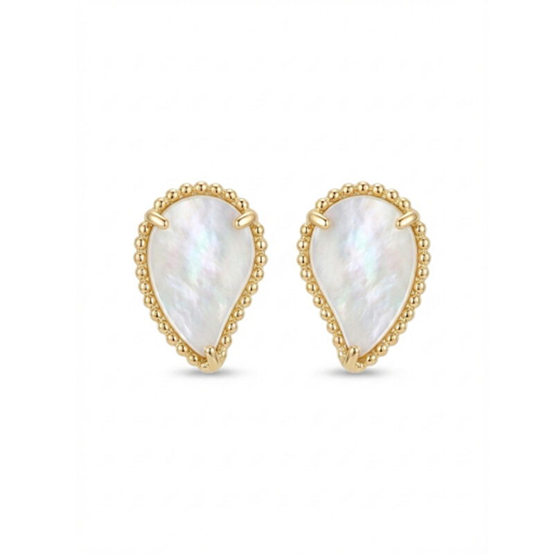 Brinco Gota Banhado em Ouro 18k