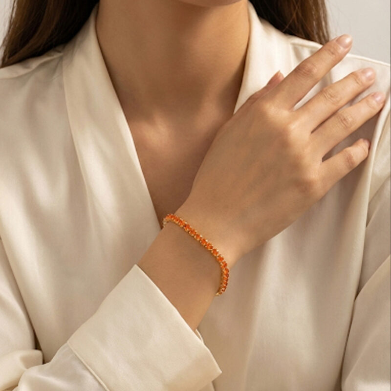 Pulseira Riviera Banhado em Ouro 18k