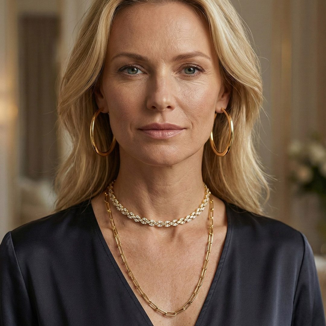 Brinco Argola G Abs Banhado em ouro 18k