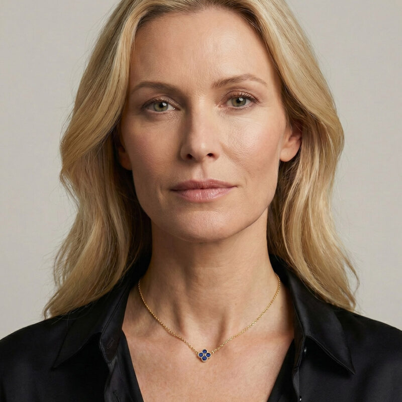 Choker Trevinho Banhado em Ouro 18k