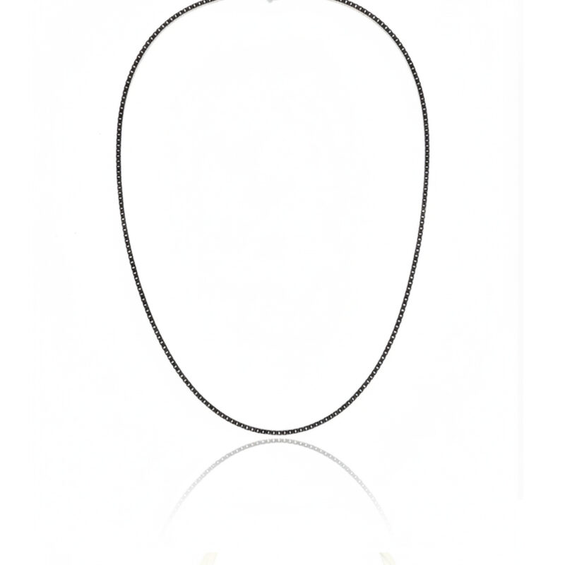 Colar Longo Elo Português em Aço