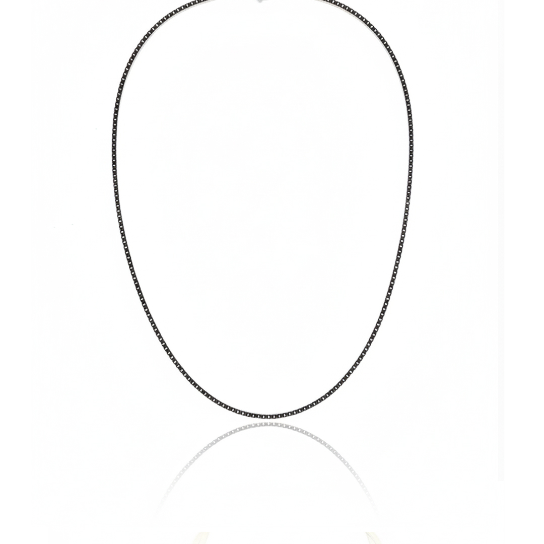 Colar Longo Elo Português em Aço