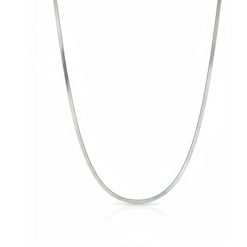 Colar Fita 3mm em Aço