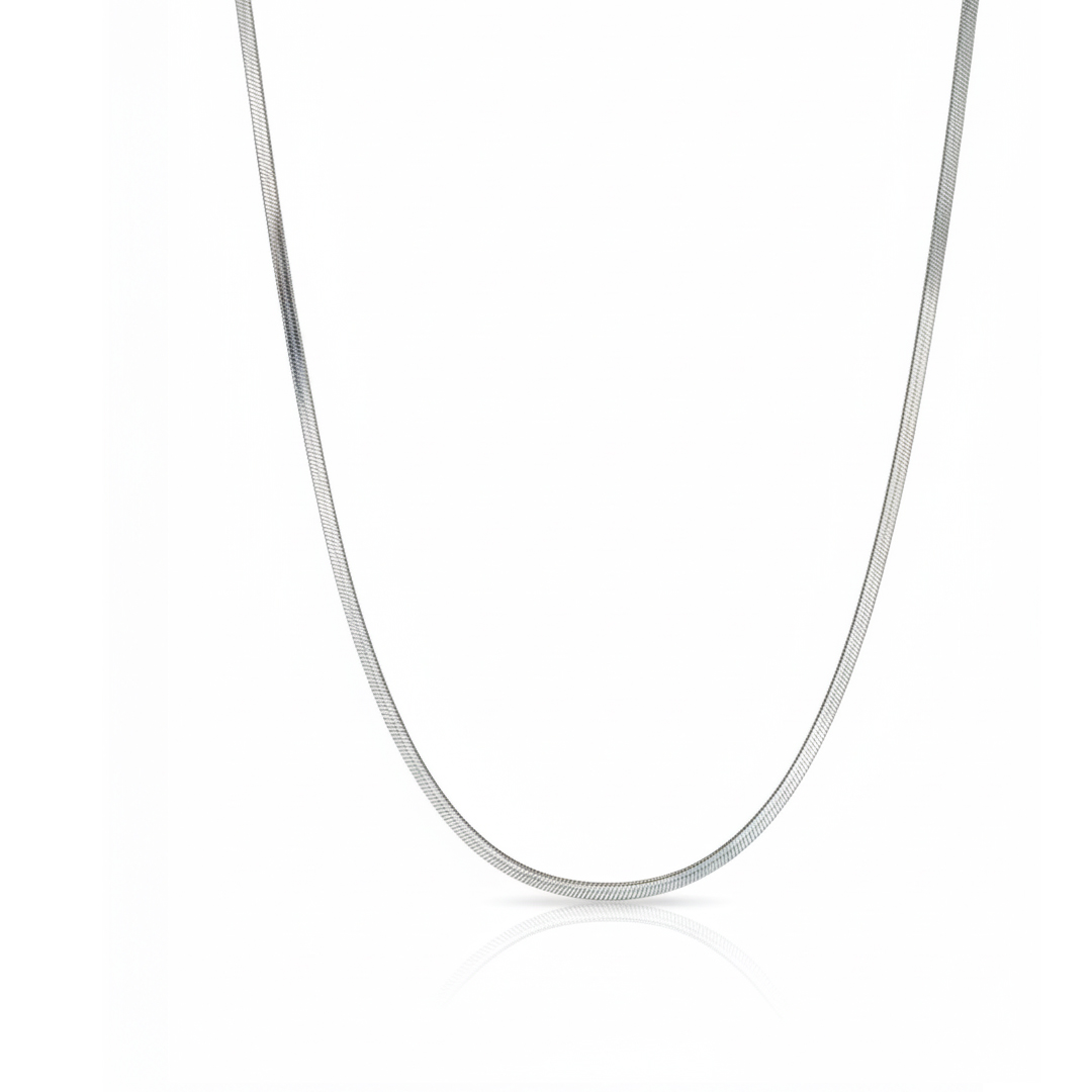 Colar Fita 3mm em Aço