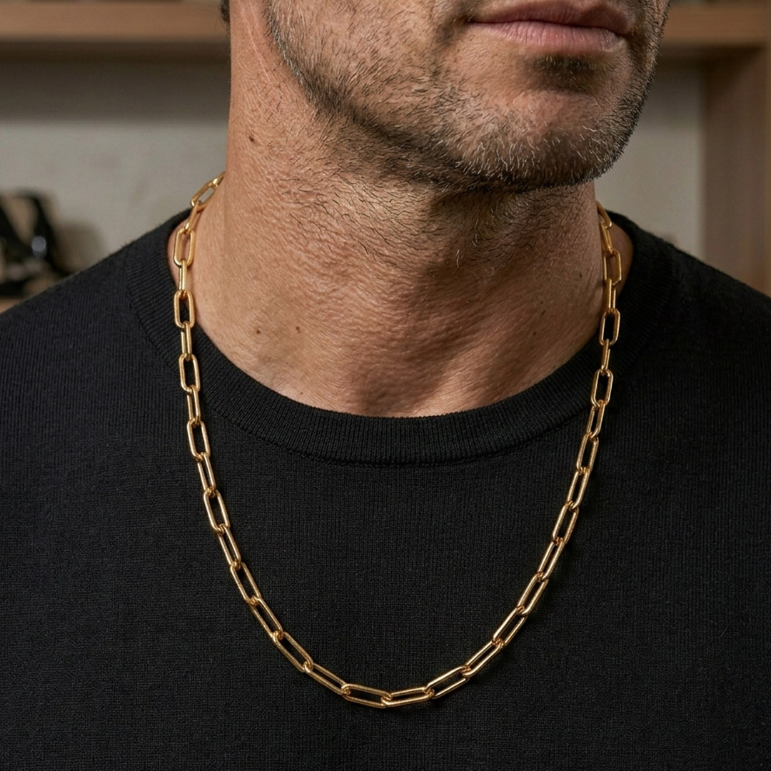 Colar (67 cm) Cartier em Aço