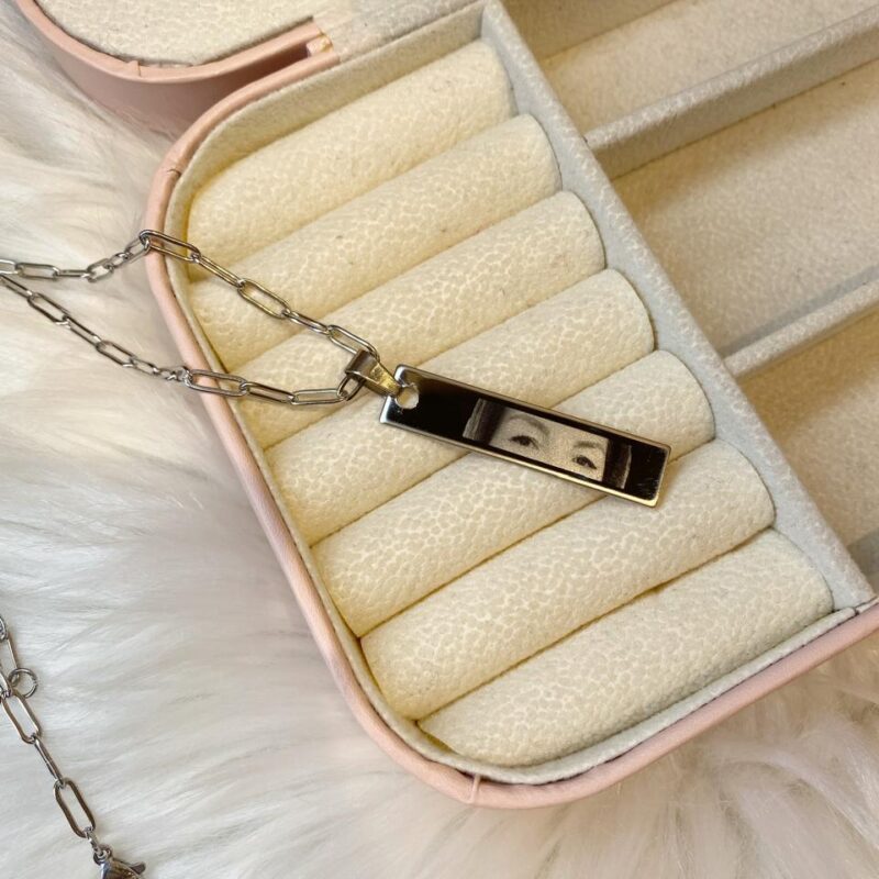 Pingente Palito Personalizado em Aço