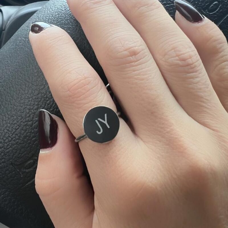 Anel Personalizado em Aço