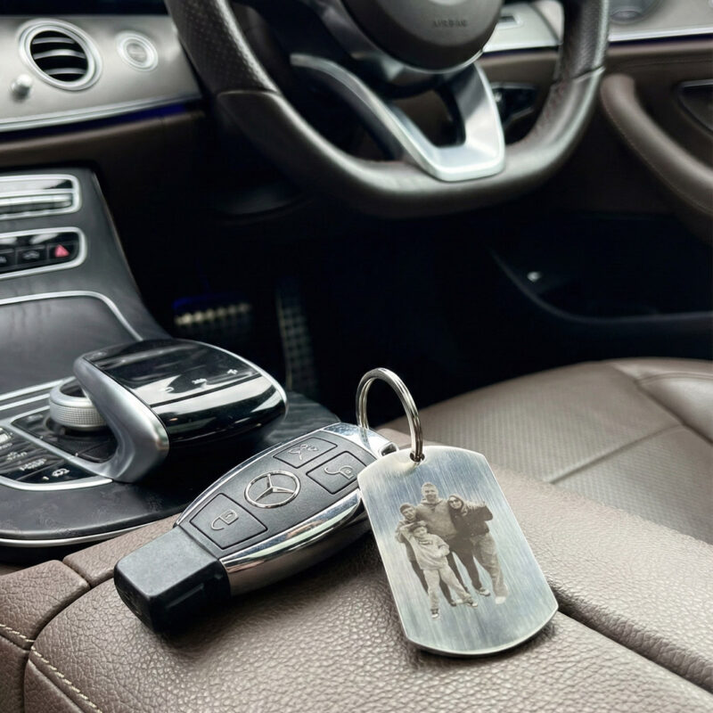 Chaveiro Personalizado em Aço