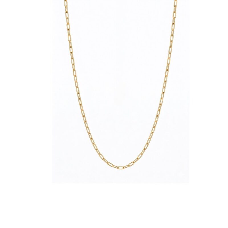 Colar(60 cm) Cartier P em Aço