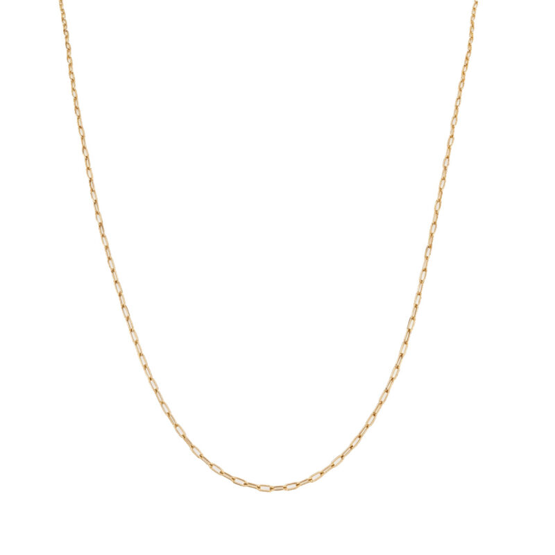 Colar(45 cm) Cartier P em Aço